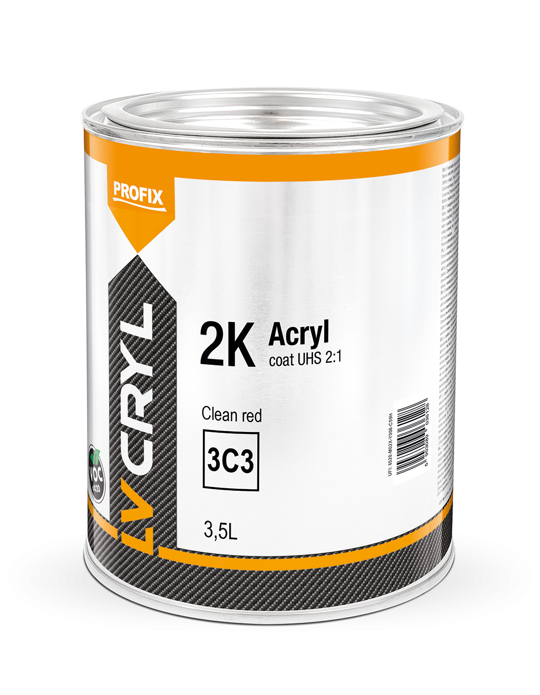 Wyrazisty czerwony 3,5L